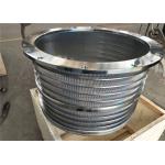 Stainless Steel Hole Or Slot Inflow And Outflow Screen Basket In Pulp Making Pressure Screen for sale