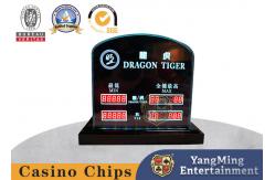 China Baccarat Acrylic Engraving LED Electronic Betting Display Board Customized supplier