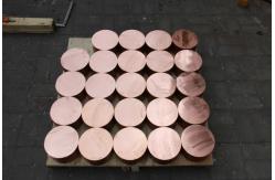 China 99.9% Purity Customized Straight Copper Bars / Rod  C11000 C10200 supplier