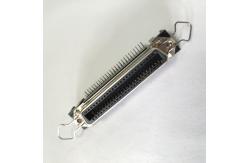 China 50Pin Centronic Right Angle PCB Female Printer Connector with Bail Clip supplier