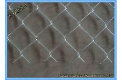 China 9 Gauge Metal Wire Mesh Hot Dipped Galvanized Chain Link Fence supplier