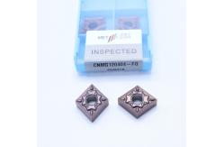 China External Turning CNC Lathe Machine Inserts HRA92.5 Hardness CNMG120404-FQ PV8310 supplier