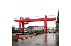China A Shape Legs Box Double Girder Gantry Crane Skeleton Structure Electrical Control supplier