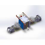 Yingchuang Rotational Moulding Water Tank Rotomolder Machines For Make Toys