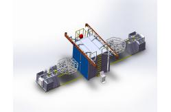 China Automatic Shuttle Rotomolding Machine / Like Ferry Rotomolding Machines supplier