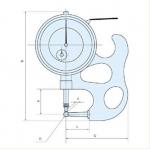 Dial Pipe Gauges with Sometogical Lifting Handle and Upward Shockprool