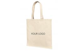 China Reusable Recycled Blank Plain Canvas Tote Bags Bulk For Grocery Eco Friendly supplier