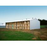 Prefab Steel Structure Building for Hay Storage - Clear Span Framing for sale