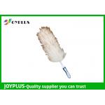 White Color Lambswool Duster Cleaning With TPR Material Handle Anti Static for sale