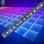 Interactive LED Dance Floor Panels With Beam Lights PCBA LED Circuit Board DMX512 Control Mode Games And Tiles for sale