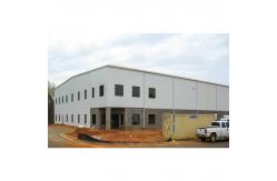 China Pre Engineered Metal Building Steel Frame Structure System Steel Warehouse Painting supplier