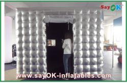 China Professional Photo Studio Beautiful Inflatable Wall Panel Mobile Square Blow Up Photo Booth supplier