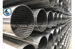 China Continuous Slot Wedge Wire Screen Cylinders For Screw Press supplier
