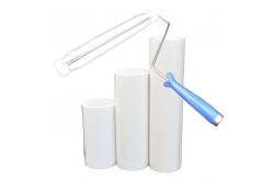 China Industrial Cleanroom Sticky Roller 4 To 12 Inch Floor Cleaning Sticky Roller supplier
