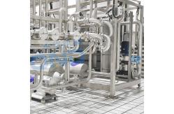 China SUS304 / SUS316 Pasteurized Milk Processing Line Plastic Bag Package supplier
