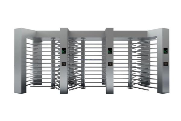 Remote Control Revolving Full Height Turnstile Barrier With Three Door