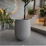 Indoor And Outdoor Fiberglass Flower Pots Resin Flower Planter China Wholesale for sale