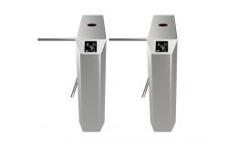China IP44 Arm 510mm Tripod Turnstile Gate Steel Frame 0.2S Solenoid supplier