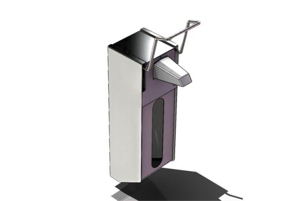 Manual / Automatic Elbow Operated Soap Dispenser 2 In 1 Multifunctional