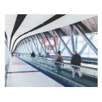0° Automatic Airport Conveyor Belt Walkway 8kw With Vvvf Control Device for sale
