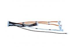 China Weaved 5 Connectors 100mm Electronic Wiring Harness supplier