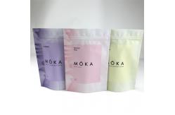 China Gravure Printing Plastic Bath Salt Packaging Bags Resealable Matte supplier