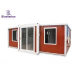 Fast Assembly Prefabricated Expandable Container House Detachable 20ft