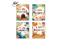 China Matt Lamination Hide And Seek Picture Book I Spy Garden For Toddlers supplier