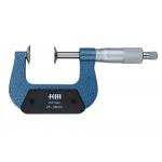 Customized Special 25-50mm Disk Micrometers with Lock Device for Measuring Gears in Industrial Processing Fine Lapping for sale