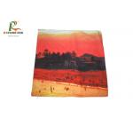 Breathable Dye Sublimation Pillow Cases , 100 Polyester Pillow Cases Fabric for sale