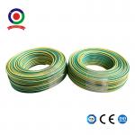 4mm2 Green Yellow Pure Copper Battery Inverter Cables For Solar Rv Car Boat for sale