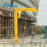 1000kg Capacity Electric Jib Crane and Chain Hoist Options for Industrial for sale