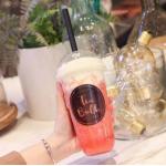 Pp Smoothie Personalized Plastic Cups With Lids , Personalized Disposable Cups for sale