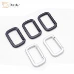 Custom Metal Carabiner Keychain Clip , Rectangle Hook Metal Accessories
