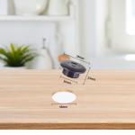 Plastic Recessed Mounted Table Power Socket with USB A+C Charging Ports