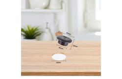 China Plastic Recessed Mounted Table Power Socket with USB A+C Charging Ports supplier
