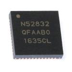 New and Original NRF52832-QFAAR N52832 QFN-4 IC 2.4GHz BOM Module Mcu Microcontrollers Ic Chip Integrated Circuits for sale