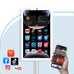 Qtenboard Large Size Stand Rollable Smart Touch Screen Android 32'' Inch