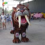 ISO 7 Meters Animatronic Suit Wild Boar Costume For Sabre Wulf Costume for sale