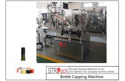 China One Heads Bottle Capping Machine / ROPP Aluminum Screw Cap Crimping Machine supplier