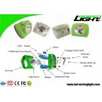 High Brightness 13000lux Rechargeable LED Headlamp IP68 Low Power Warning Function for sale