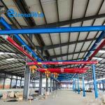 Customized Speed KBK Overhead Crane Machine Pendent Control / Remote Control With Strength Steel