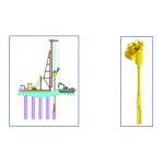 Bvem Bottom Feed Vibroflot For Silty Clay Soil Improvement Dry Method Construction
