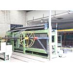 3.2mm Wire 80x100mm Adjustable Gabion Mesh Machine 195m/h Mesh Output