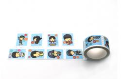 China Stamp Die Cut Washi Tape Adhesive Masking Tape Custom Printing supplier
