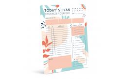 China Tear Off Daily Magnetic Meal Planner Fridge Chart Dry Erase Menu Planner supplier