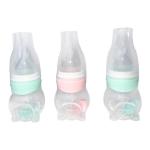 BPA Free Newborn Teething Toys Milk Bottle Medium Flow Customized for sale