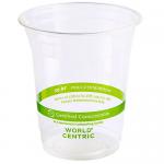Aisunbio Customized Biodegradable PLA Cups And Lids for Juice Soda