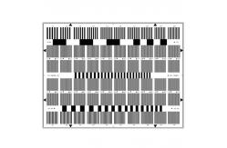 China Reflective Ikegami Set Up Test Chart Sineimage YE0185 supplier