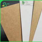 225g 325g White Coated Kraft Back Paper Food Grade Fast Food Box Material for sale